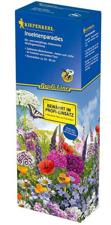 Blumenmischung für Bienen, Schmetterlinge und andere Insekten